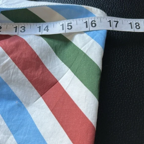 Anthropologie Maeve Halter Midi Sundress Blue White Red Green Sz M NEW - Picture 16 of 16